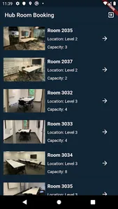 Hub Room Booking screenshot 1
