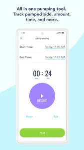 Huckleberry Sleep Baby Tracker screenshot 4