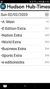 Hudson Hub Times eNewspaper screenshot 1