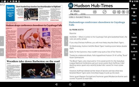 Hudson Hub Times eNewspaper screenshot 5