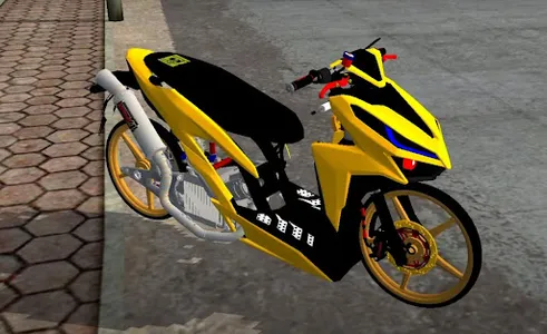 Mod Bussid Vario Drag Trondol screenshot 4