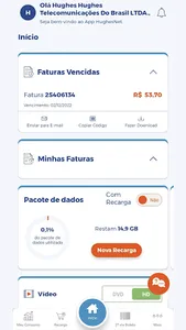 HughesNet - Área do Assinante screenshot 4
