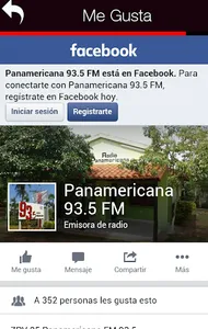 Panamericana 93.5 FM screenshot 2
