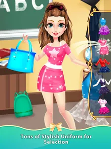 High School Uniform Dressup screenshot 6