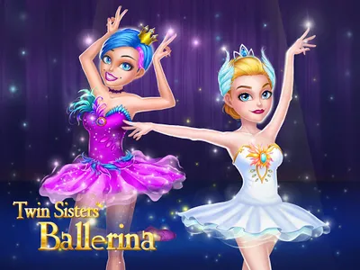 Twin Sisters Ballerina: Dance, screenshot 0