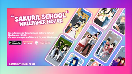 Family Sakura School Wallpaper screenshot 6
