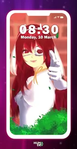 Rina Sakura School Wallpaper screenshot 3