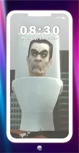 Skibidi TVman Wallpaper Live screenshot 4