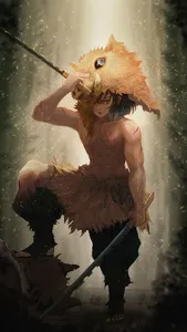 Inosuke Wallpaper HD 4K screenshot 1