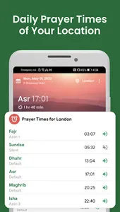 Muslim: Prayer Times, Qibla screenshot 0