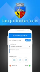 Municipiul Hunedoara Sesizări screenshot 3