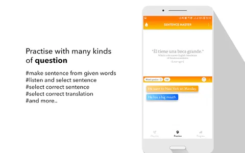Spanish Sentence Master screenshot 18