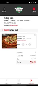 Barro’s Pizza screenshot 5