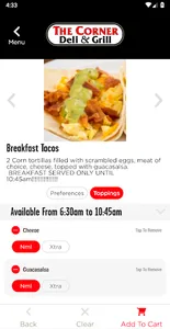 The Corner Deli and Grill screenshot 3