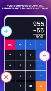 Voice Calculator - Speak to Ca screenshot 0