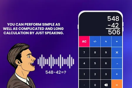 Voice Calculator - Speak to Ca screenshot 3