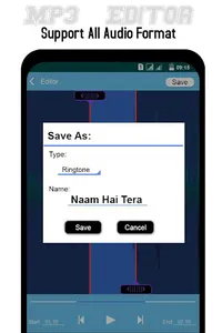 Mp3  Music Editor - Ringtone M screenshot 2