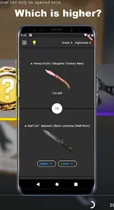 Higher or Lower: CS2 Skins screenshot 4