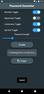 Password Generator screenshot 2