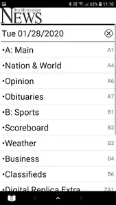 Hutchinson News eNewspaper screenshot 1