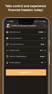 Coffee to Money Converter screenshot 2