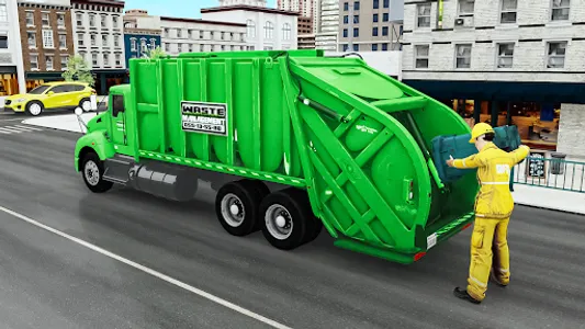 City Garbage Dump Truck Game screenshot 1