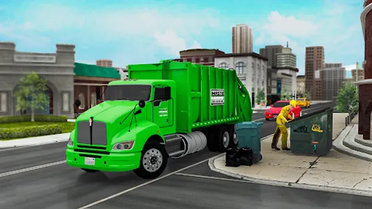 City Garbage Dump Truck Game screenshot 3