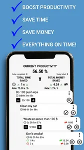 Tasks, Goals, Habits Tracker screenshot 1
