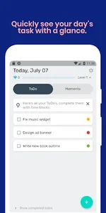 Moments: Habit tracker and ToD screenshot 0