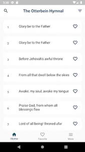 The Otterbein Hymnal screenshot 6