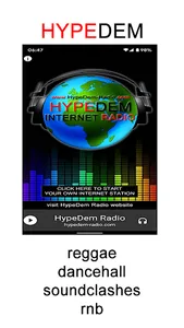 HypeDem Internet Radio screenshot 1