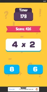Math Quiz screenshot 2