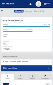 hypo@mobile screenshot 1