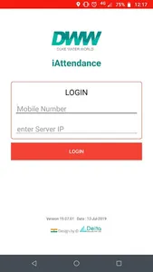 DWW iAttendance App screenshot 0