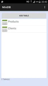 MiniDB Database Creator screenshot 0