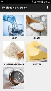 Recipes Measurement Converter screenshot 0