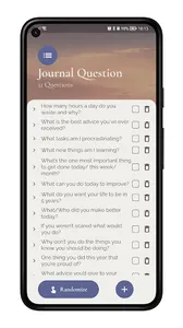 Journal Questions screenshot 0