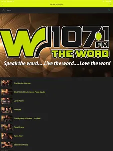 Gospel Radio W107.1 FM screenshot 7