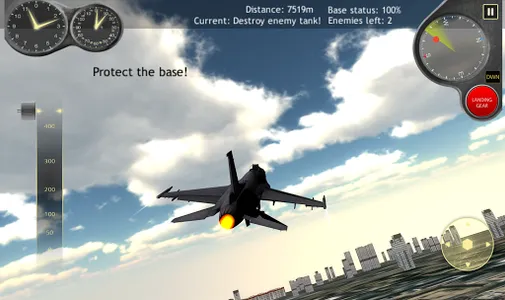 Fly Airplane Fighter Jets 3D screenshot 0