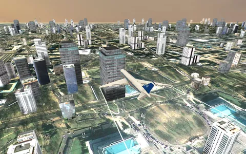 Flight Simulator: City Plane screenshot 1