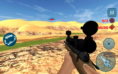 4x4 Offroad Sniper Hunter screenshot 0