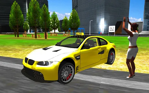 Taxi Town Driving Simulator screenshot 10