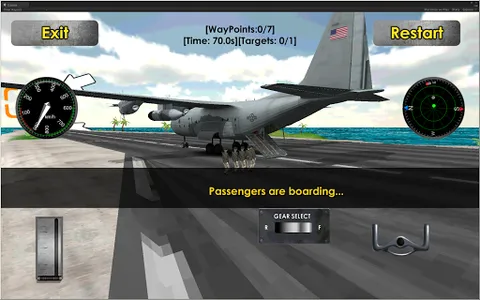 Flight Sim: Transport Plane 3D screenshot 17