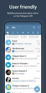 iMe Messenger & Crypto Wallet screenshot 0