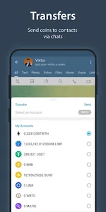 iMe Messenger & Crypto Wallet screenshot 7