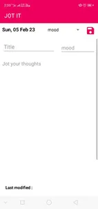 JOT IT screenshot 2