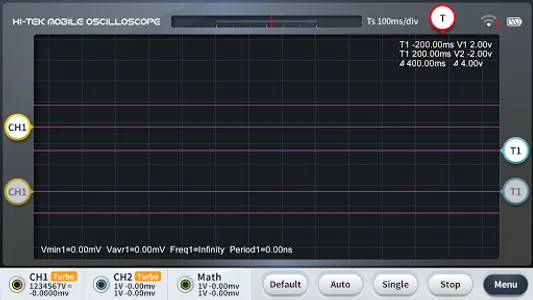 HI-TEK Mobile Oscilloscope[HMO screenshot 1