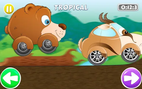 Racing car game for kids screenshot 12