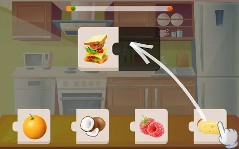 Puzzle for kids - learn food screenshot 13