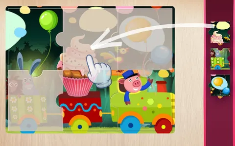 Puzzle for kids - learn food screenshot 17